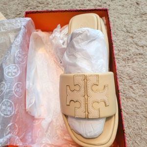 Tory Burch Double T Sport Slide
